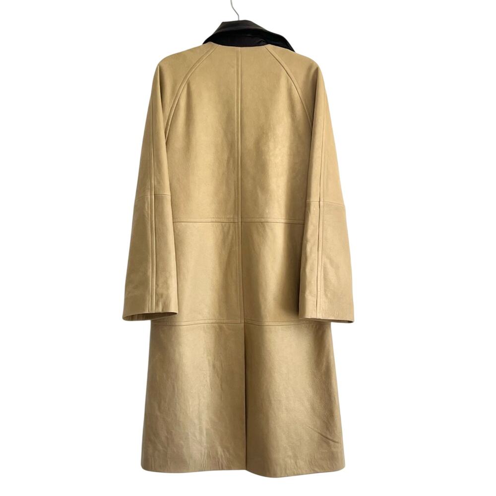 Reformation Veda Beck Leather Trench Coat - NWT NEW - Picture 4 of 12